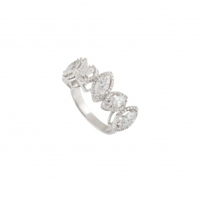 White Gold Marquise Diamond Ring 3.10ct G/VS White Gold Marquise Diamond Ring 3.10ct G/VS